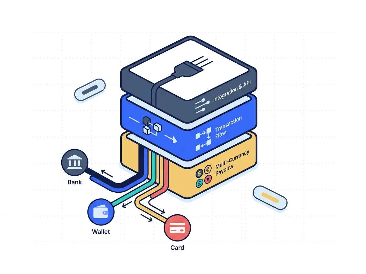 Payouts, agents, rates and reconciliation running on one platform