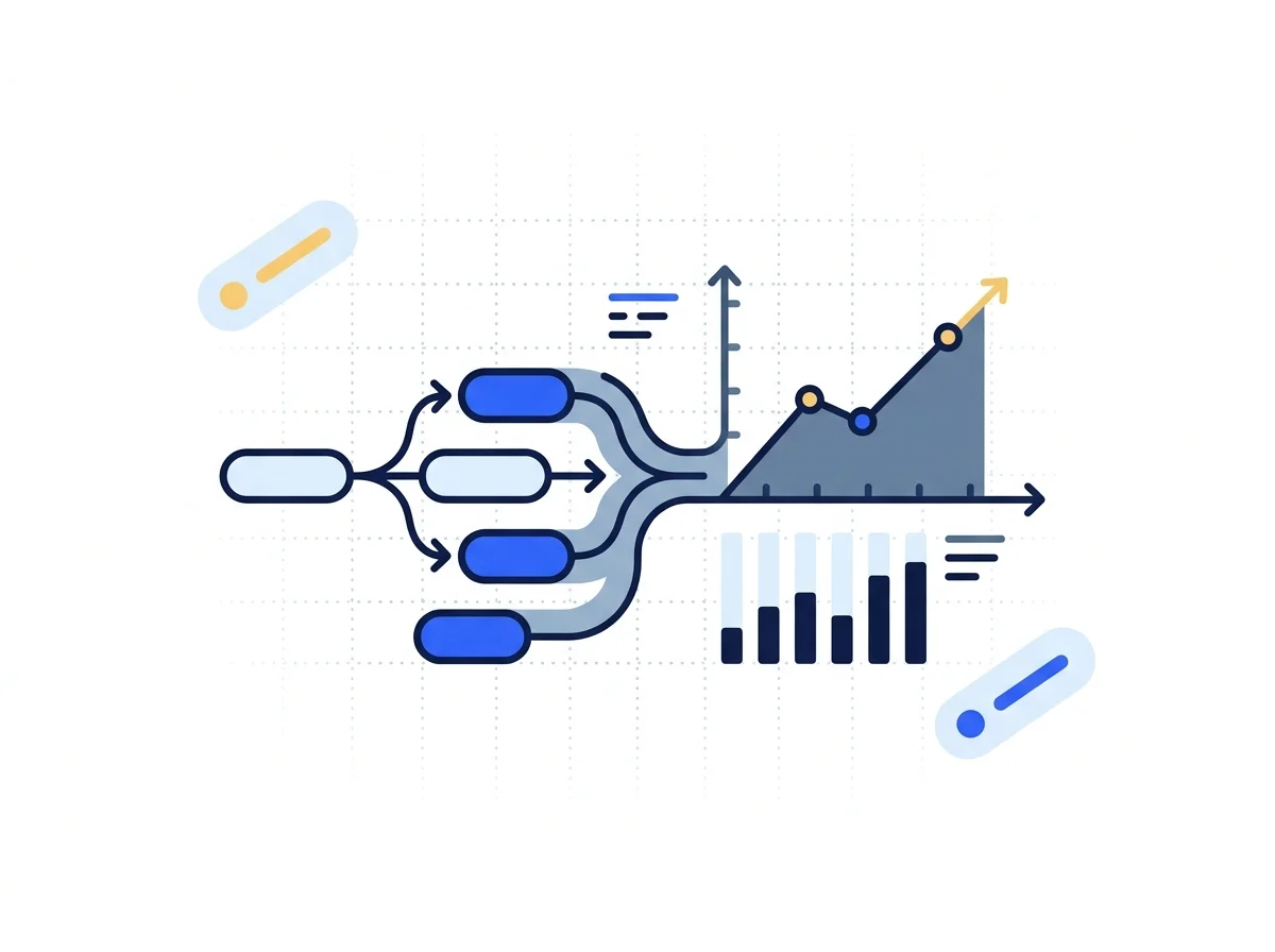 Tracked events mapped to the real transaction lifecycle