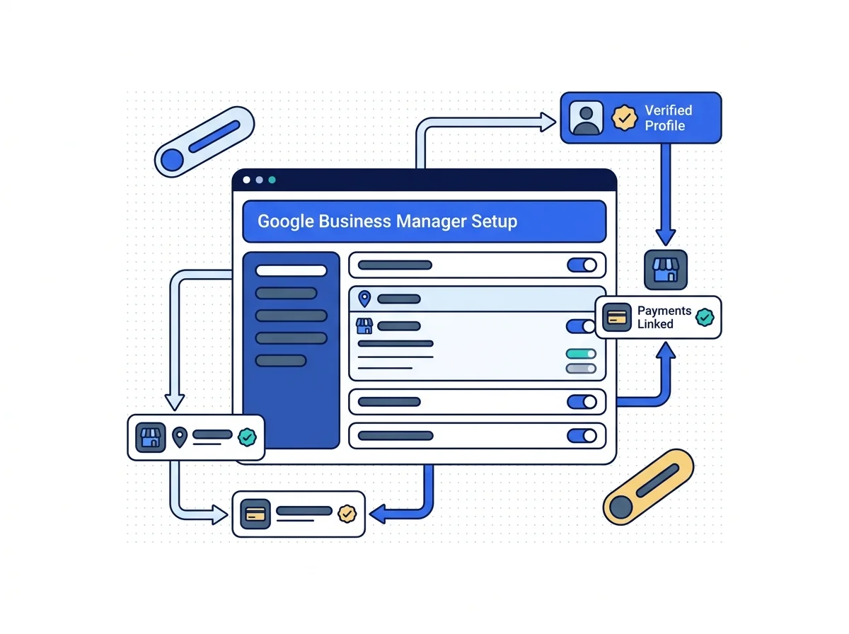 Google accounts, analytics and conversion imports connected correctly