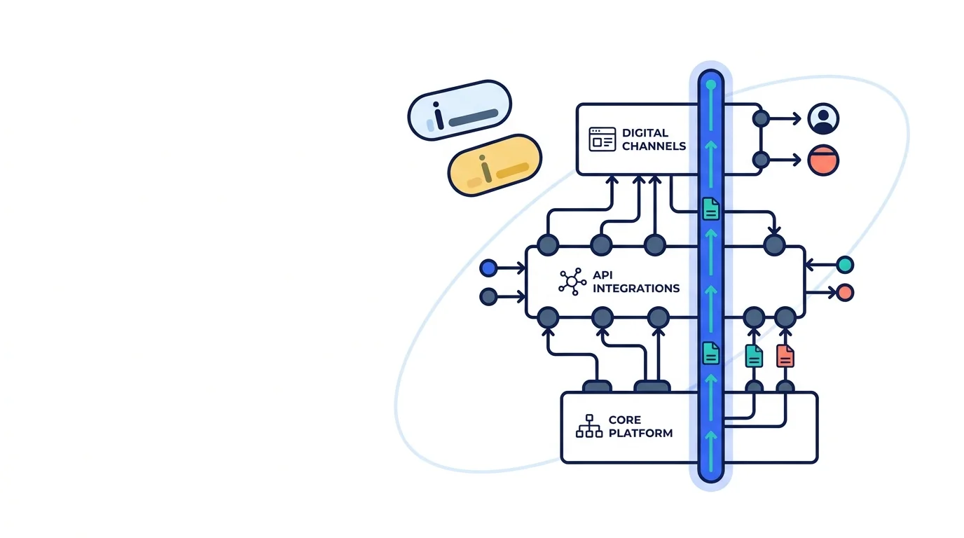 Website, mobile app and payout platform connected as one build